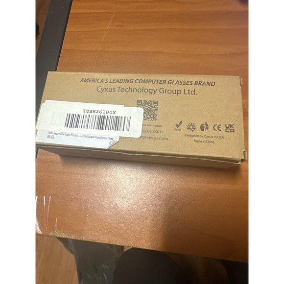 Cyxus Blue Light Blocking Glasses Women Men Computer Gaming Square Glasses UV400 - Picture 8 of 10